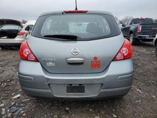 3N1BC13E58L432176 - 2008 NISSAN VERSA S GRAY photo 6