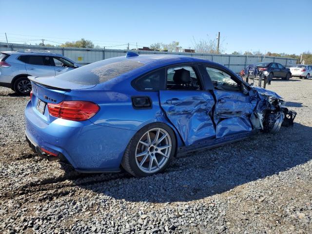 WBA4E3C54HG186699 - 2017 BMW 440I GRAN COUPE BLUE photo 3