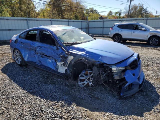 WBA4E3C54HG186699 - 2017 BMW 440I GRAN COUPE BLUE photo 4