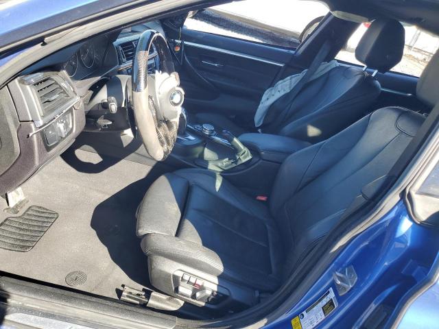 WBA4E3C54HG186699 - 2017 BMW 440I GRAN COUPE BLUE photo 7