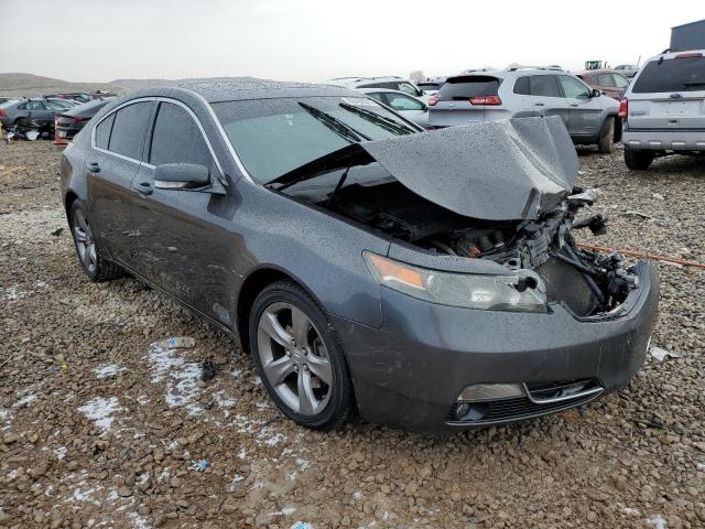 19UUA9F25CA006730 - 2012 ACURA TL GRAY photo 4