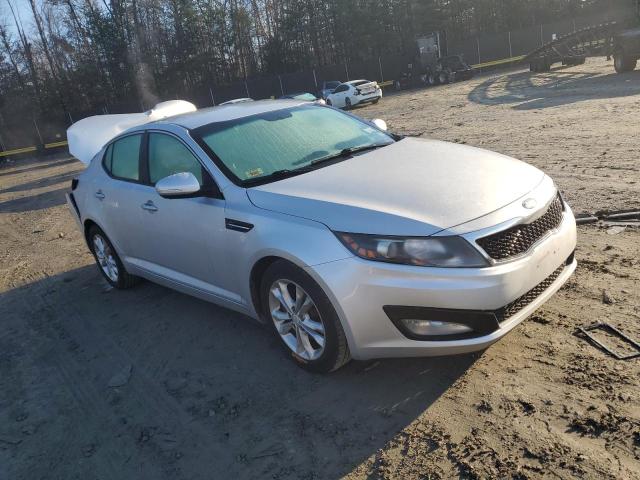 5XXGN4A7XDG189876 - 2013 KIA OPTIMA EX SILVER photo 4