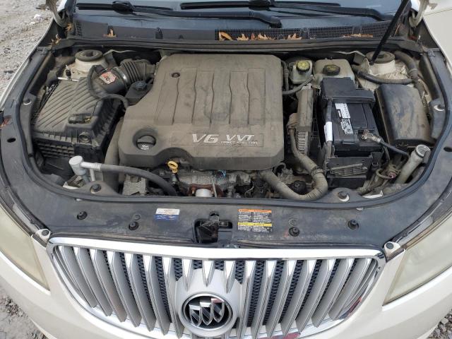 1G4GC5EG6AF153338 - 2010 BUICK LACROSSE CXL Білий фото 11