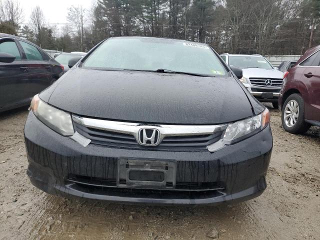 2HGFB2F55CH571505 - 2012 HONDA CIVIC LX BLACK photo 5