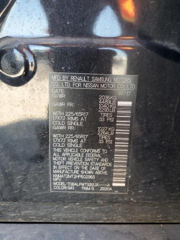 KNMAT2MT2HP602963 - 2017 NISSAN ROGUE S Қара фото 13