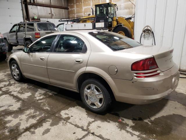 1B3AL46X25N566275 - 2005 DODGE STRATUS SXT GOLD photo 2