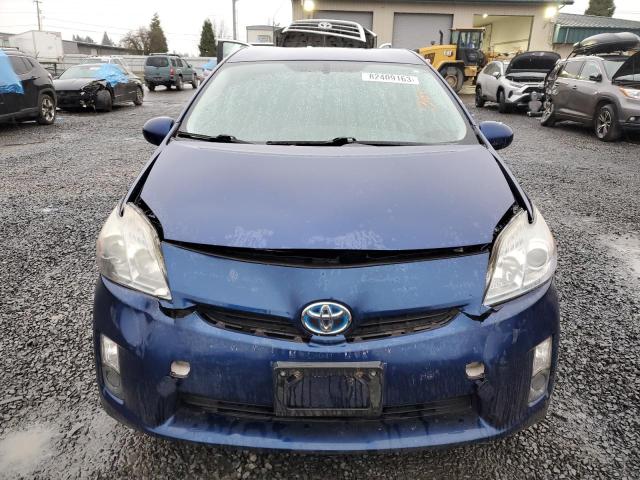 JTDKN3DU7B0315549 - 2011 TOYOTA PRIUS BLUE photo 5