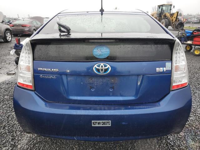 JTDKN3DU7B0315549 - 2011 TOYOTA PRIUS BLUE photo 6