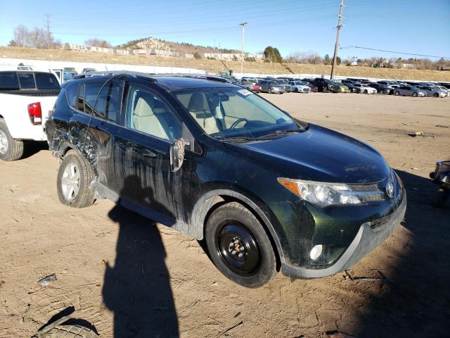 2T3RFREV5DW086986 - 2013 TOYOTA RAV4 XLE GREEN photo 4