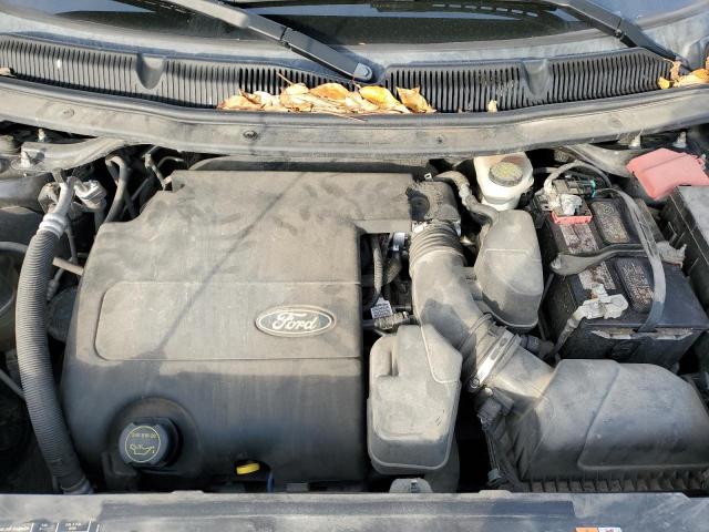 1FM5K8F82FGB33141 - 2015 FORD EXPLORER LIMITED GRAY photo 12