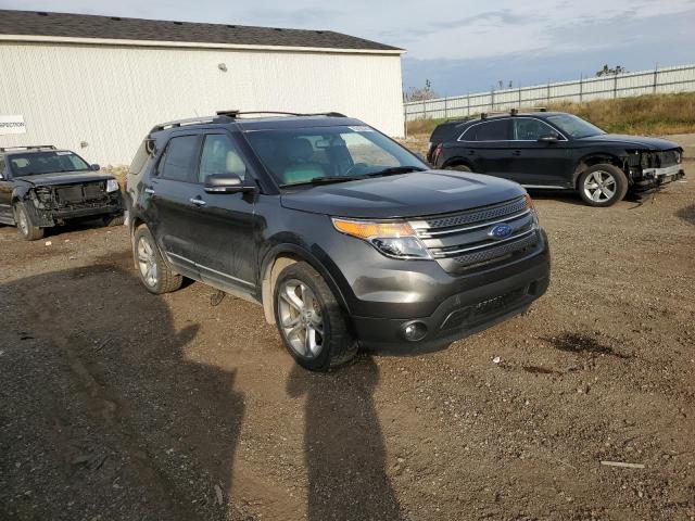 1FM5K8F82FGB33141 - 2015 FORD EXPLORER LIMITED GRAY photo 4