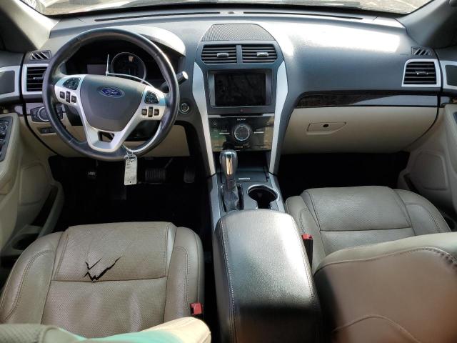 1FM5K8F82FGB33141 - 2015 FORD EXPLORER LIMITED GRAY photo 8