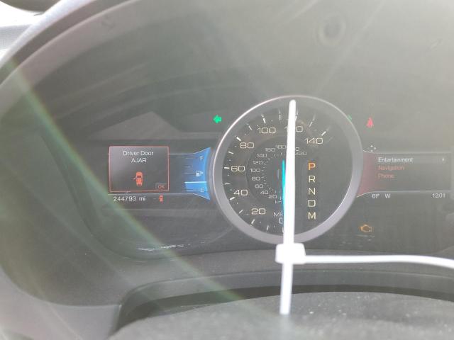 1FM5K8F82FGB33141 - 2015 FORD EXPLORER LIMITED GRAY photo 9