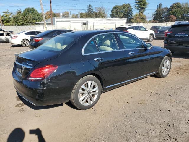 55SWF8EB1KU289992 - 2019 MERCEDES-BENZ C 300 4MATIC BLACK photo 3