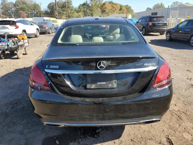 55SWF8EB1KU289992 - 2019 MERCEDES-BENZ C 300 4MATIC BLACK photo 6