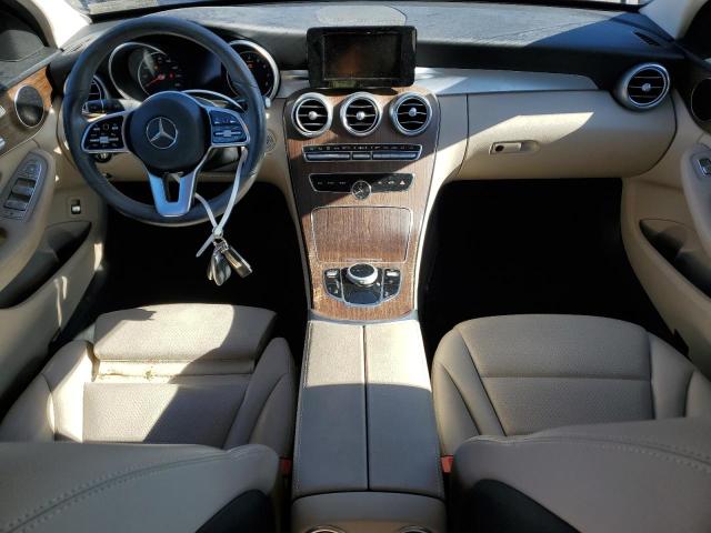 55SWF8EB1KU289992 - 2019 MERCEDES-BENZ C 300 4MATIC BLACK photo 8