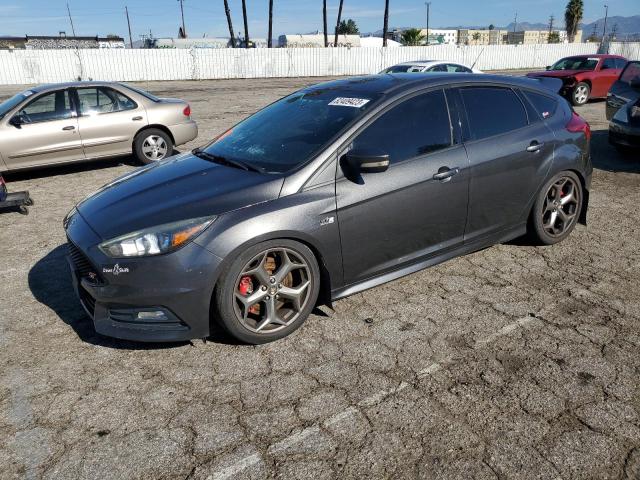 1FADP3L97HL206392 - 2017 FORD FOCUS ST GRAY photo 1