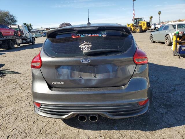 1FADP3L97HL206392 - 2017 FORD FOCUS ST GRAY photo 6