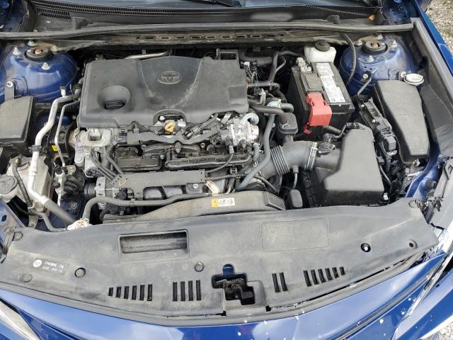 4T1F11BK5RU116744 - 2024 TOYOTA CAMRY XLE BLUE photo 11