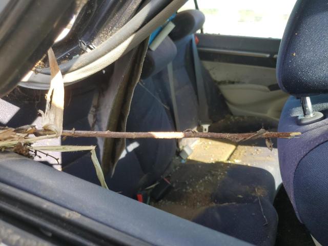 JHMFA36247S000064 - 2007 HONDA CIVIC HYBRID BLUE photo 10