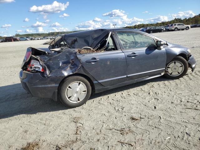 JHMFA36247S000064 - 2007 HONDA CIVIC HYBRID BLUE photo 3