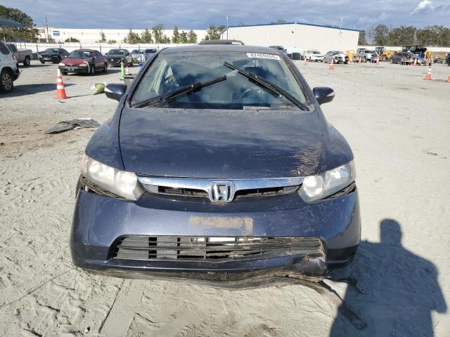 JHMFA36247S000064 - 2007 HONDA CIVIC HYBRID BLUE photo 5