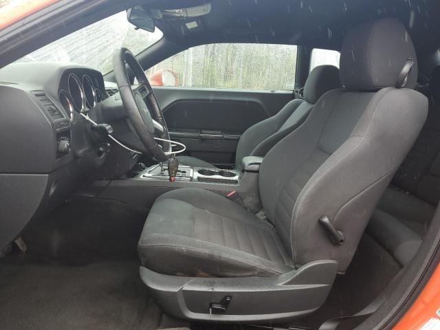 2B3CJ5DT2AH313920 - 2010 DODGE CHALLENGER R/T ORANGE photo 7