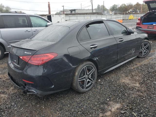 W1KAF4HB4PR131332 - 2023 MERCEDES-BENZ C 300 4MATIC BLACK photo 3