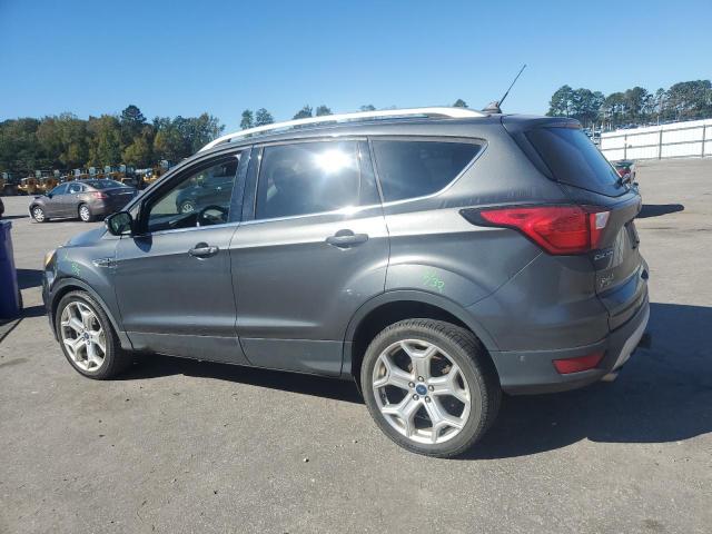 1FMCU0J90KUB94180 - 2019 FORD ESCAPE TITANIUM GRAY photo 2