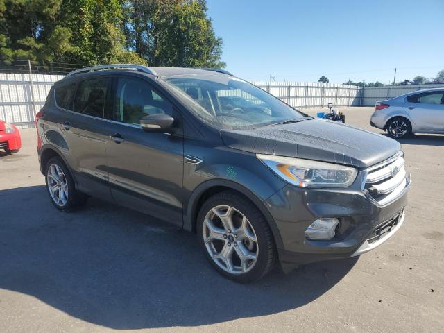 1FMCU0J90KUB94180 - 2019 FORD ESCAPE TITANIUM GRAY photo 4
