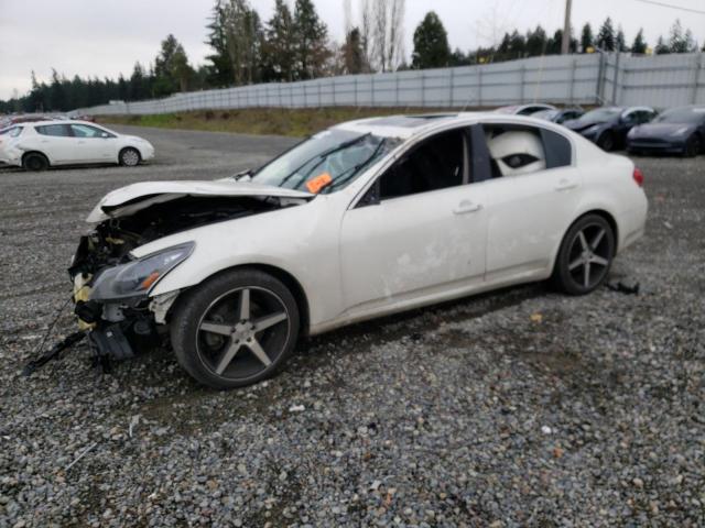 JN1CV6AP2BM302787 - 2011 INFINITI G37 BASE WHITE photo 1