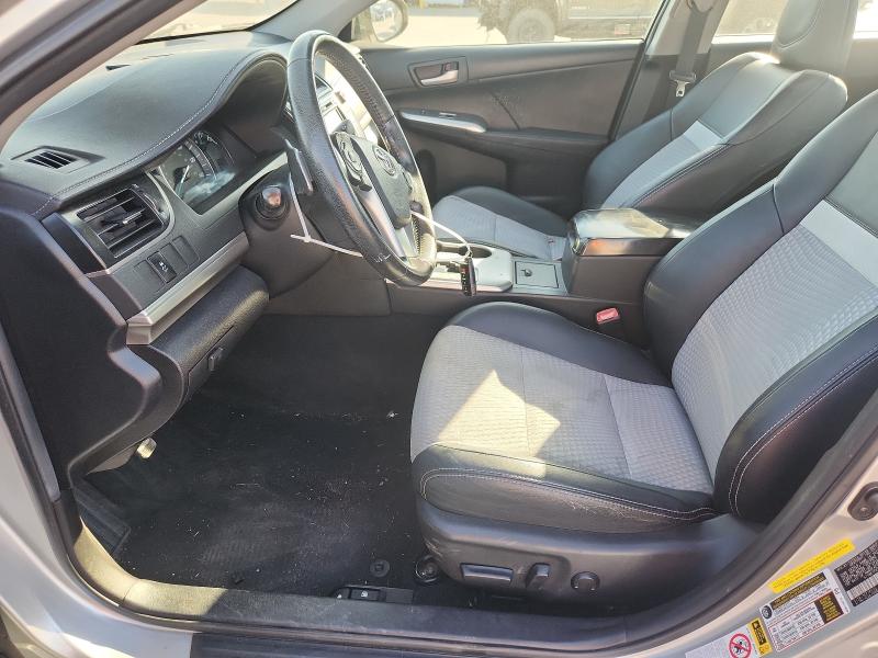 4T1BK1FK2CU502955 - 2012 TOYOTA CAMRY SE SILVER photo 7