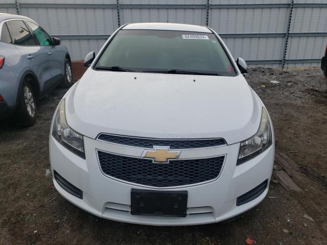 1G1PF5SC8C7144255 - 2012 CHEVROLET CRUZE LT WHITE photo 5