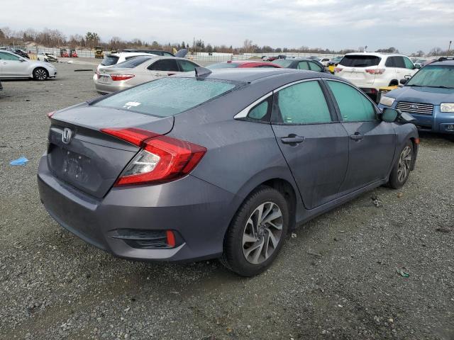 2HGFC2F70JH564487 - 2018 HONDA CIVIC EX GRAY photo 3