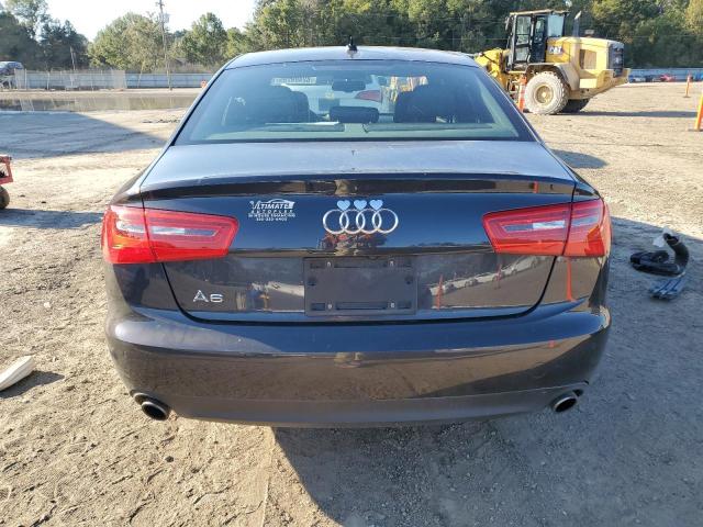 WAUGFAFCXEN040498 - 2014 AUDI A6 PREMIUM PLUS GRAY photo 6