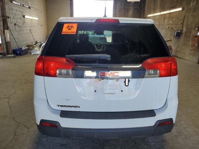 2CTALMEC9B6463999 - 2011 GMC TERRAIN SLE WHITE photo 6