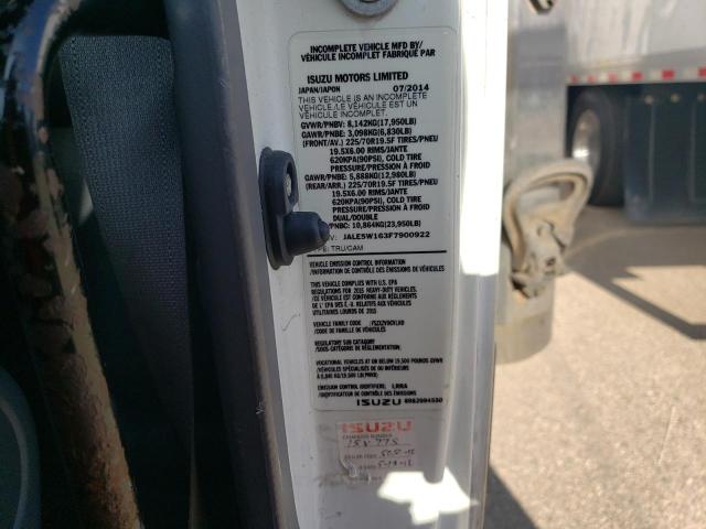 JALE5W163F7900922 - 2015 ISUZU NQR Ақ фото 13