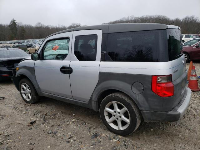 5J6YH282X4L000065 - 2004 HONDA ELEMENT DX SILVER photo 2