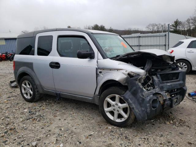 5J6YH282X4L000065 - 2004 HONDA ELEMENT DX SILVER photo 4