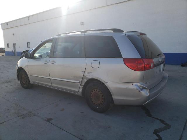 5TDZK23C68S109235 - 2008 TOYOTA SIENNA CE GRAY photo 2