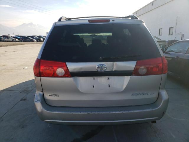 5TDZK23C68S109235 - 2008 TOYOTA SIENNA CE GRAY photo 6