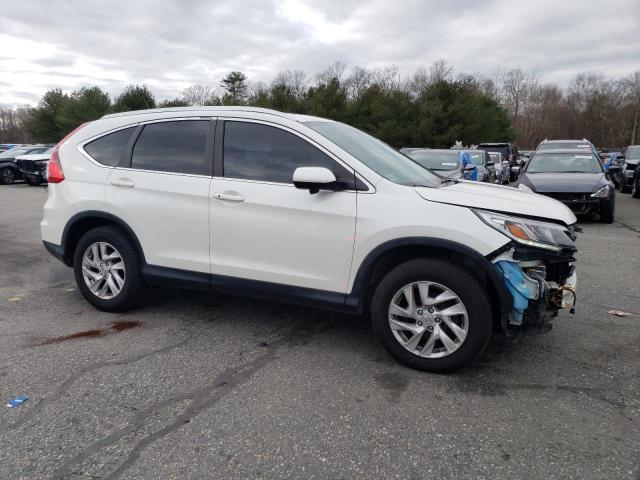 5J6RM4H72FL104379 - 2015 HONDA CR-V EXL WHITE photo 4