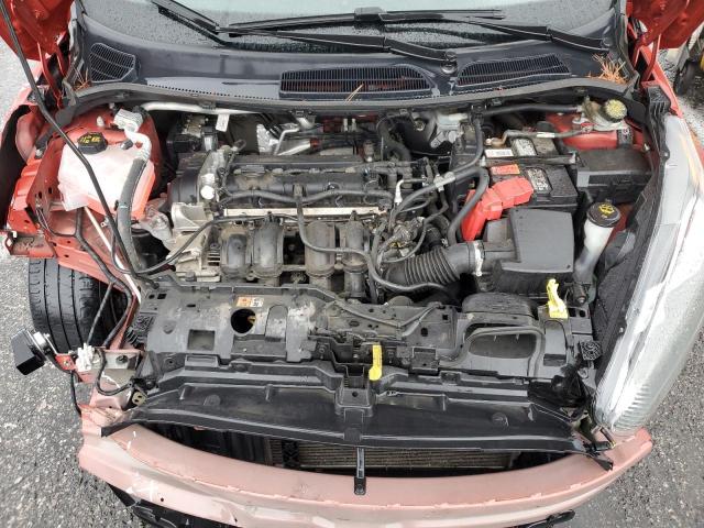 3FADP4BJ7JM110235 - 2018 FORD FIESTA SE Orange Foto 11