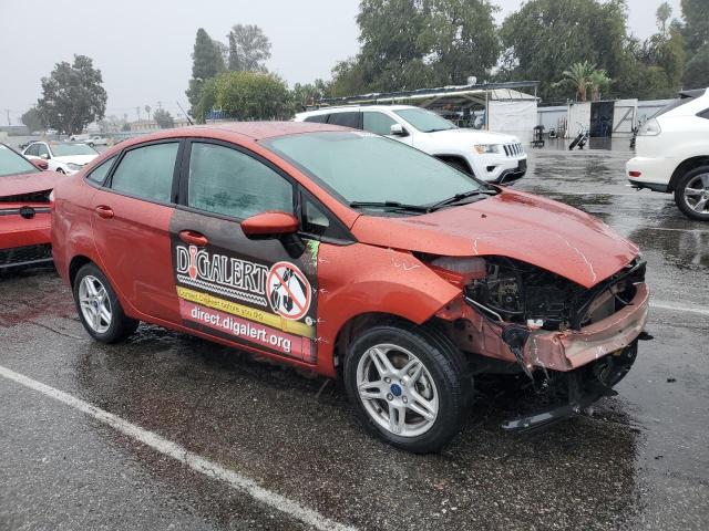 3FADP4BJ7JM110235 - 2018 FORD FIESTA SE Orange Foto 4