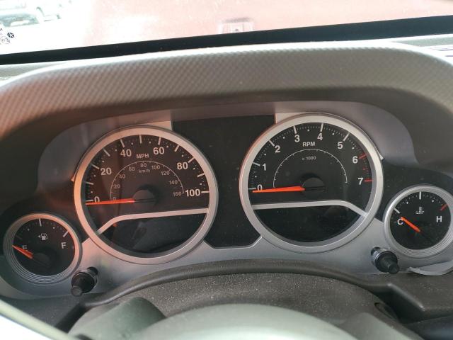 1J4GB59158L513329 - 2008 JEEP WRANGLER UNLIMITED SAHARA BURGUNDY photo 9