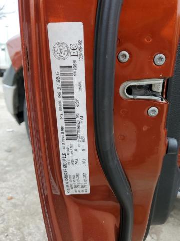 1C6RR7FT3DS696359 - 2013 RAM 1500 ST ORANGE photo 12