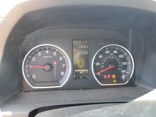 JHLRE48598C009728 - 2008 HONDA CR-V EX RED photo 9