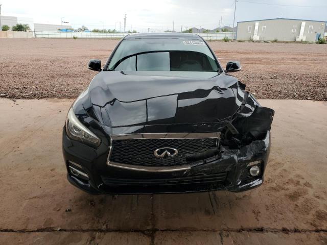 JN1BV7AR0FM412570 - 2015 INFINITI Q50 BASE BLACK photo 5