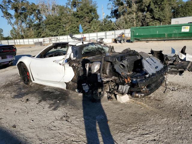 1G1YA2D42P5128285 - 2023 CHEVROLET CORVETTE STINGRAY 1LT WHITE photo 2