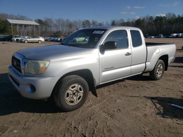 5TETX22N36Z149685 - 2006 TOYOTA TACOMA ACCESS CAB ვერცხლისფერი ფოტო 1